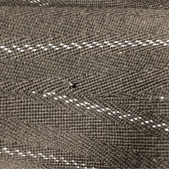 Dana Buchman Woman Annie Black Stripe 98% Wool Career Business Pants Size 14 - Picture 13 of 13